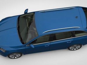 skoda octavia combi 2017 3D Model
