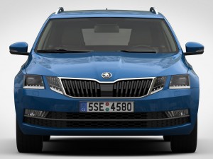 skoda octavia combi 2017 3D Model