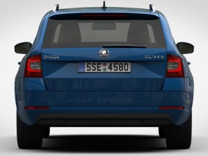 skoda octavia combi 2017 3D Model