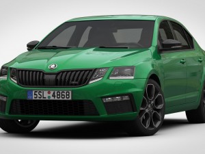 skoda octavia rs 2017 3D Модель