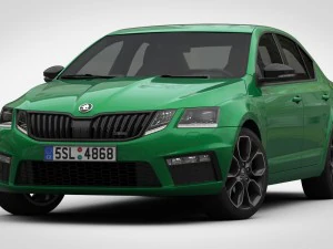 skoda octavia rs 2017 3D Model