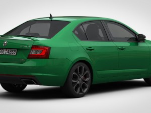 skoda octavia rs 2017 3D Модель