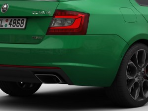 skoda octavia rs 2017 3D Модель