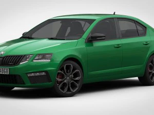 skoda octavia rs 2017 3D Model