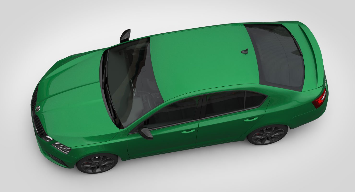 Skoda Rapid 3d