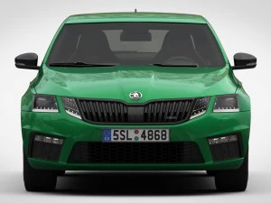 skoda octavia rs 2017 3D Model