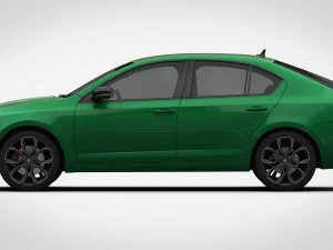 skoda octavia rs 2017 3D Model