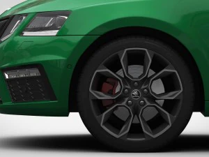 skoda octavia rs 2017 3D Model