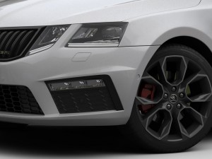 Skoda octavia combi rs 2017 3D 模型