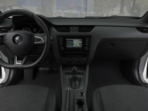 Skoda octavia combi rs 2017 3D 模型