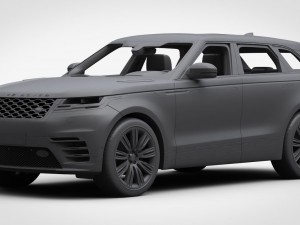 range rover velar r-dynamic hse 2018 3D Model