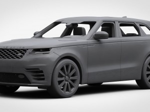 range rover velar r-dynamic se 2018 3D Model