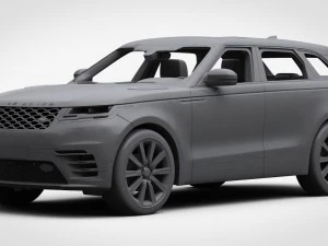 range rover velar r-dynamic se 2018 3D Model