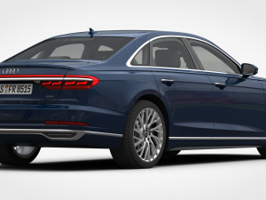 3d audi a8 2018 Modelo 3D