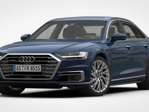 3d audi a8 2018 Modelo 3D