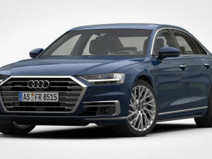 3d audi a8 2018 3D Model