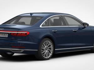 3d audi a8 2018 Modelo 3D