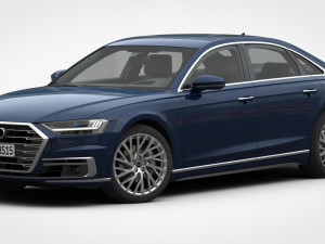 3d audi a8 2018 Modelo 3D