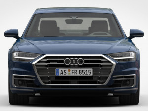 3d audi a8 2018 Modelo 3D