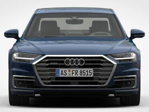 3d audi a8 2018 3D Model