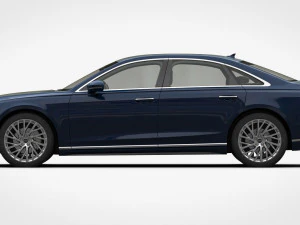 3d audi a8 2018 3D Model