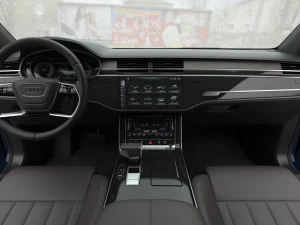 3d audi a8 2018 3D Model