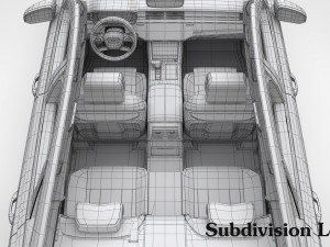 3d audi a8 2018 Modelo 3D