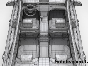 3d audi a8 2018 Modelo 3D