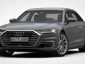 audi a8 long 2018 3D Model