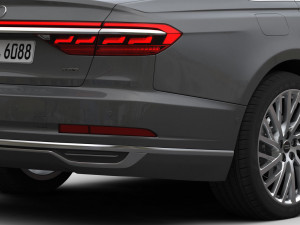 audi a8 long 2018 3D 模型