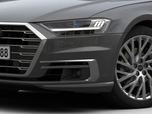audi a8 long 2018 3D 模型