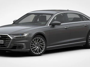 audi a8 long 2018 3D Model