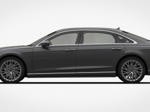 audi a8 long 2018 3D 模型
