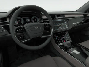 audi a8 long 2018 3D Model