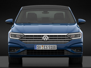 volkswagen jetta sel 2019 detailed interior 3D Model
