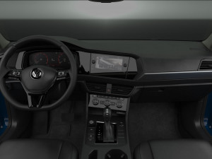 volkswagen jetta sel 2019 detailed interior 3D Model