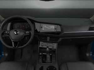 volkswagen jetta sel 2019 detailed interior 3D Model