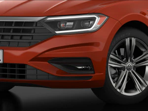 volkswagen jetta r-line 2019 detailed interior 3D Model