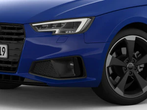 audi a4 2019 detailed interior 3D Model