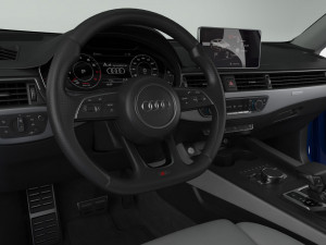 audi a4 2019 detailed interior 3D Model