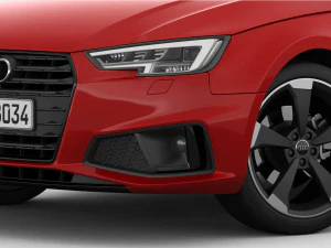 audi a4 avant 2019 detailed interior 3D Model