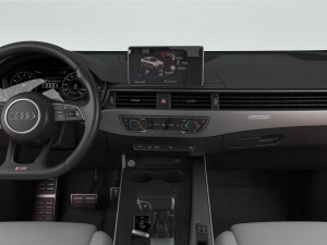 audi a4 avant 2019 detailed interior Modelo 3D