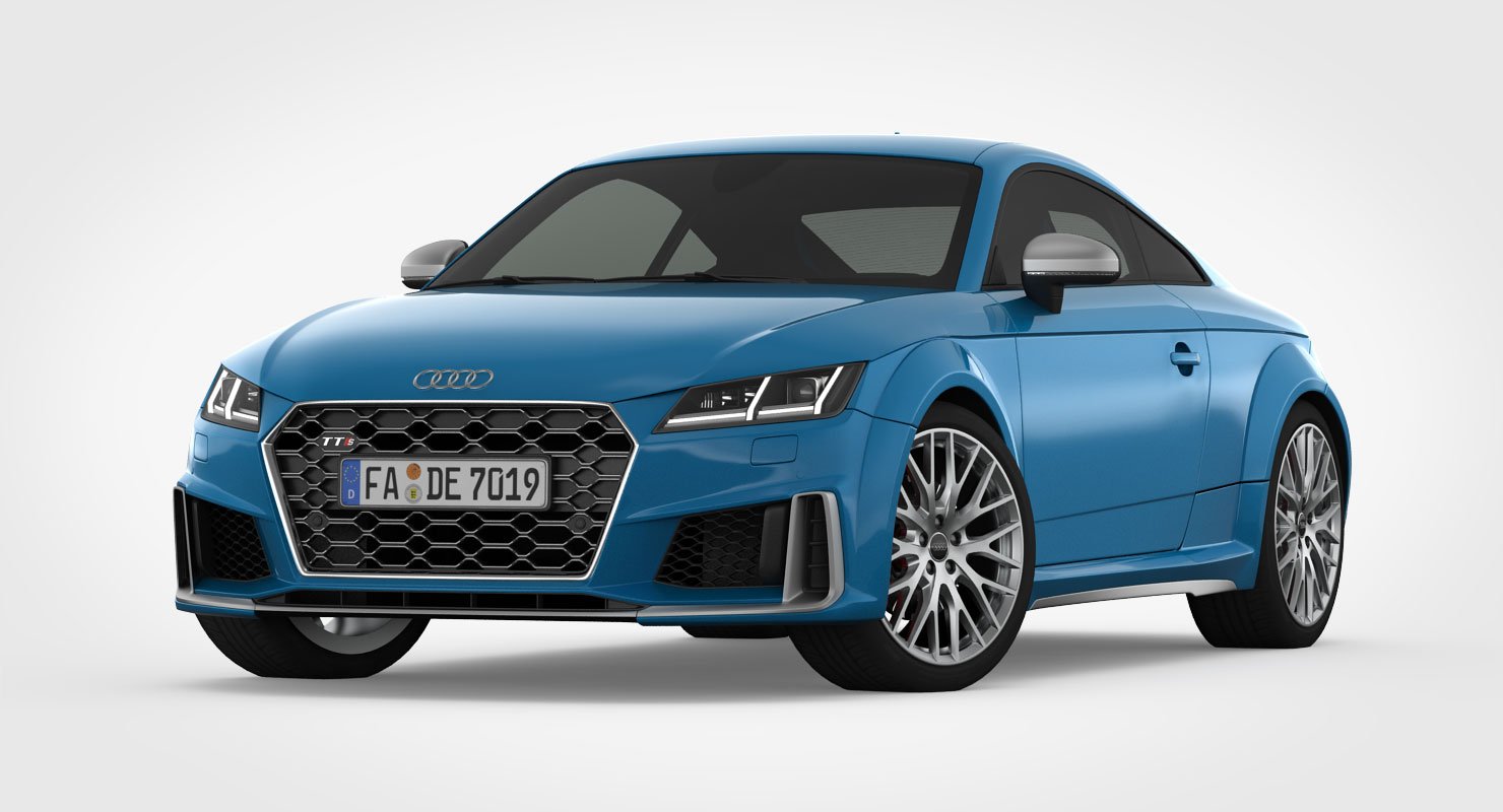 3d audi. Audi TT 3d model