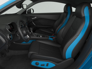 3d audi tt 2019 detailed interior 3D Модель