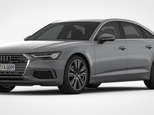audi a6 2019 detailed interior 3D Model