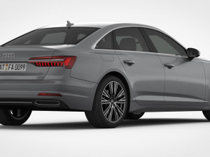 audi a6 2019 detailed interior Modèle 3D