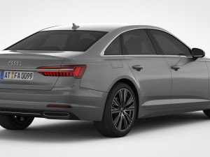 audi a6 2019 detailed interior Modèle 3D