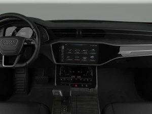 audi a6 2019 detailed interior 3D Model