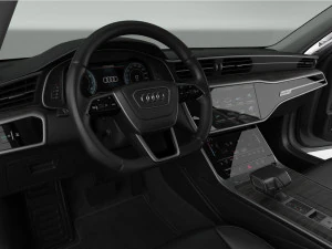 audi a6 2019 detailed interior 3D Model