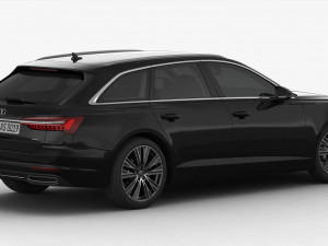 audi a6 avant 2019 detailed interior Model 3D